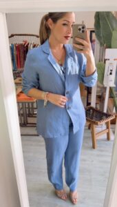 BLAZER CURAZAO AZULÓN