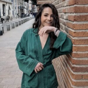 KIMONO TENCEL VERDE