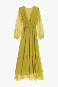 VESTIDO OLIVA SEDA