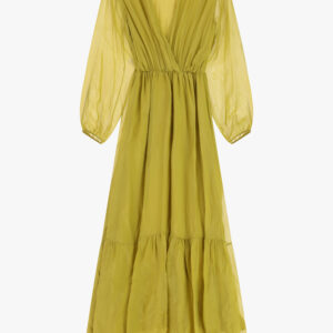 VESTIDO OLIVA SEDA