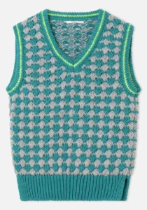 Chaleco CrissCross Turquesa