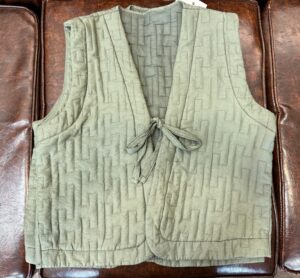 CHALECO AGUATADO VERDE MILITAR