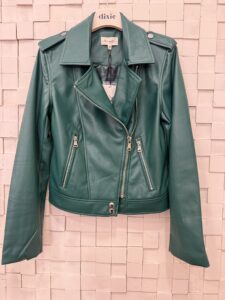 BIKER VERDE POLIPIEL