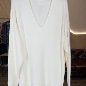 JERSEY PUNTO VERONA ESCOTE EN PICO BLANCO