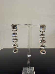 PENDIENTES LARGOS EFECTO CRISTAL