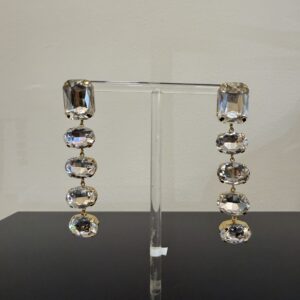 PENDIENTES LARGOS EFECTO CRISTAL