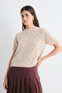TOP BALAM BEIGE PUNTO