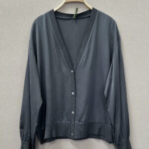 TOP/REBECA SATINADA GRIS RATÓN