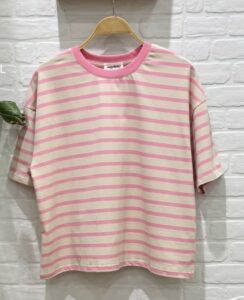 CAMISETA VAINILLA Y FRESA