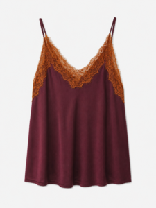 TOP BICOLOR VINO