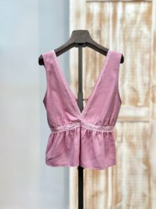 CROP TOP ROSA LAZADAS ESPALDA