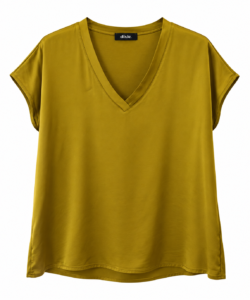 BLUSA SATINADA OLIO