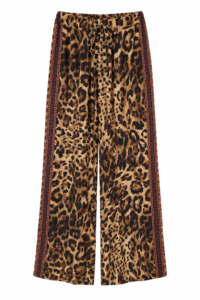 PANTALÓN LEOPARDO LATERAL ÉTNICO