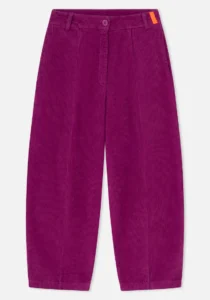 PANTALÓN DADO FRAMBUESA PANA