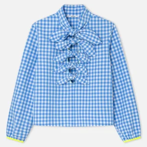 CAMISA LAZOS VICHY AZUL