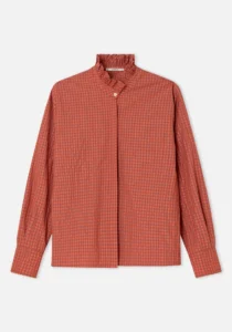 CAMISA TÉCNICA VICHY CORAL