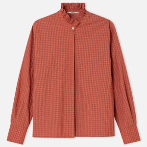 CAMISA TÉCNICA VICHY CORAL