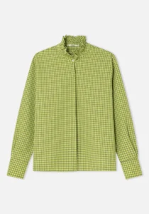 CAMISA TÉCNICA VICHY VERDE