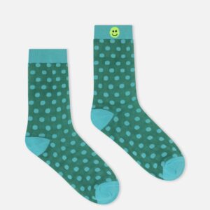 CALCETINES POLKADOT VERDE