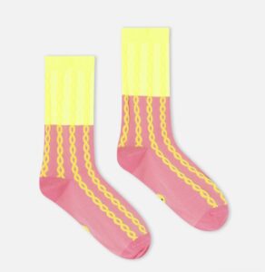CALCETINES PLAIT ROSA