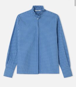 CAMISA TÉCNICA VICHY AZUL
